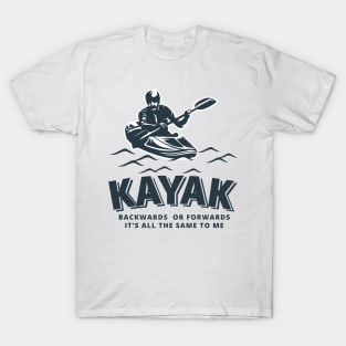 FUNNY KAYAK T-SHIRT PALINDROME  KAYAKING JOKE T-Shirt